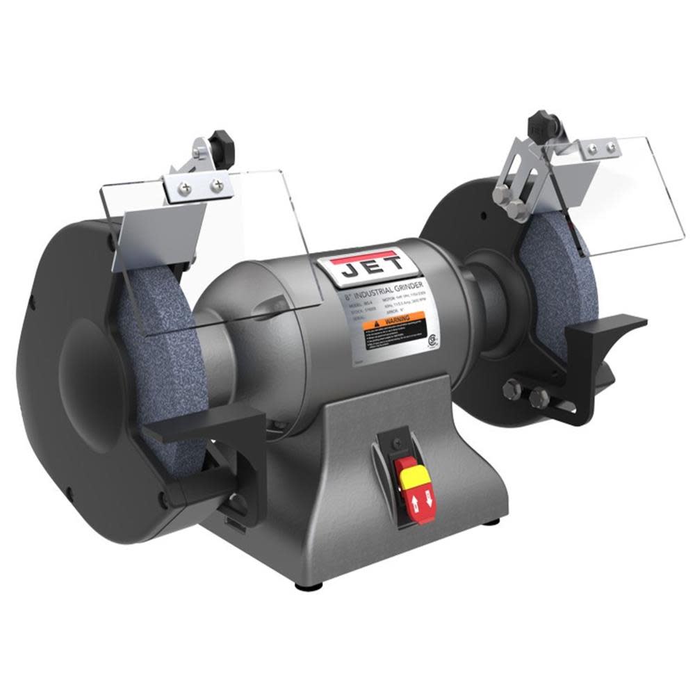 JET 8in Industrial Bench Grinder 1HP - Flockneti