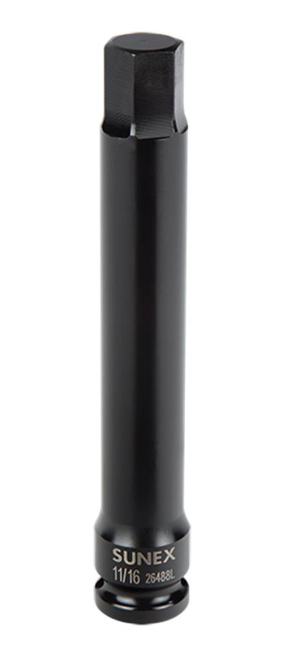 Sunex 1/2 In. Drive 11/16 In. Hex Impact Socket - Flockneti