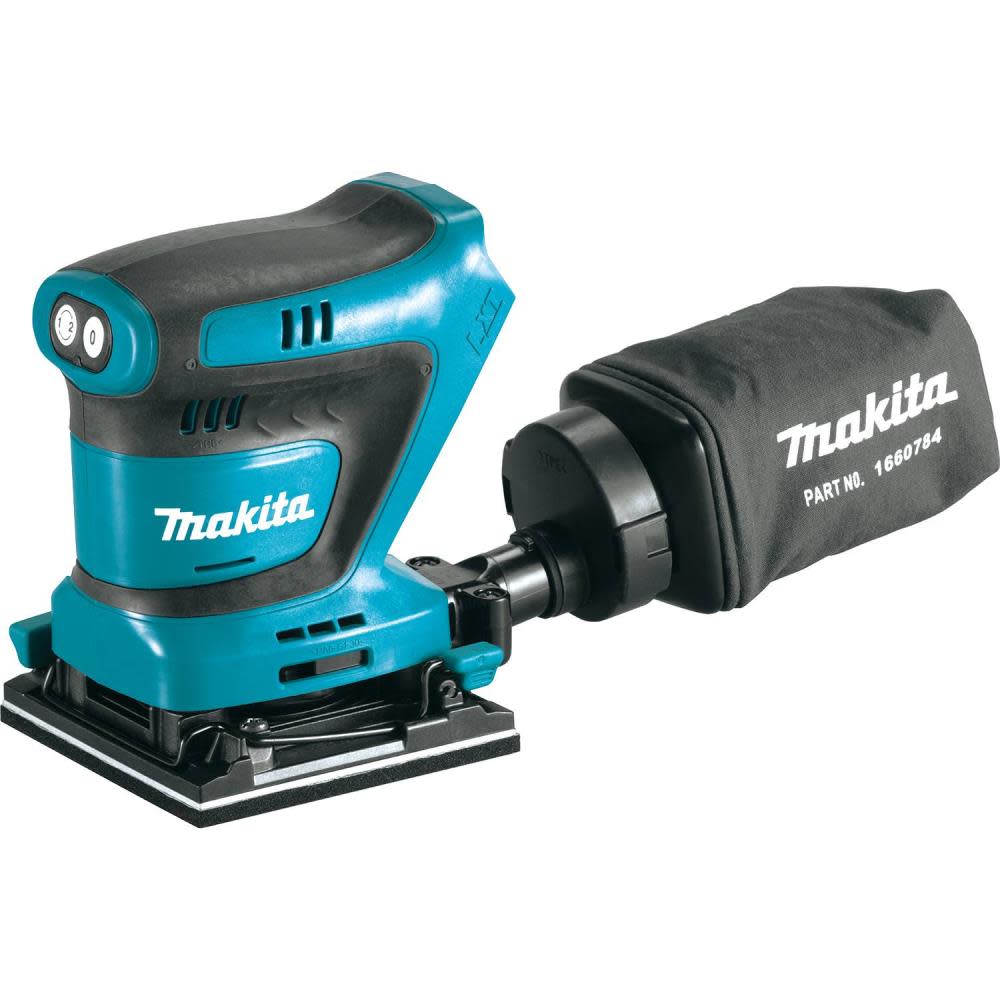 Makita 18V LXT Cordless 1/4 Sheet Finishing Sander Bare Tool - Flockneti