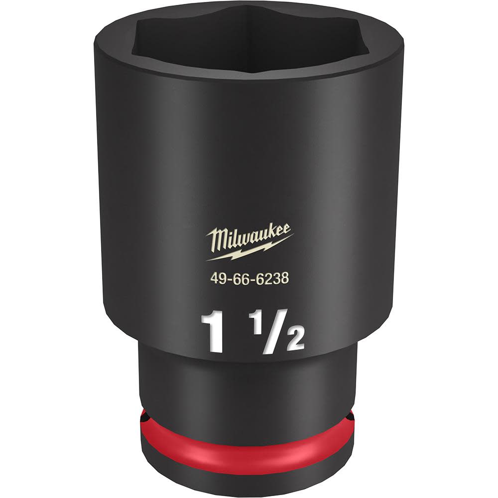 Milwaukee Impact Socket 1/2″ Drive 1 1/2″ Deep 6 Point - Flockneti