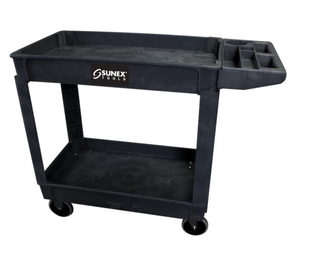 Sunex Compact Heavy Duty Utility Cart Black - Flockneti