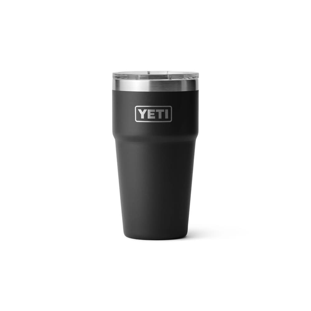 Yeti Rambler 16oz Stackable Pint with Magslider Lid Black - Flockneti