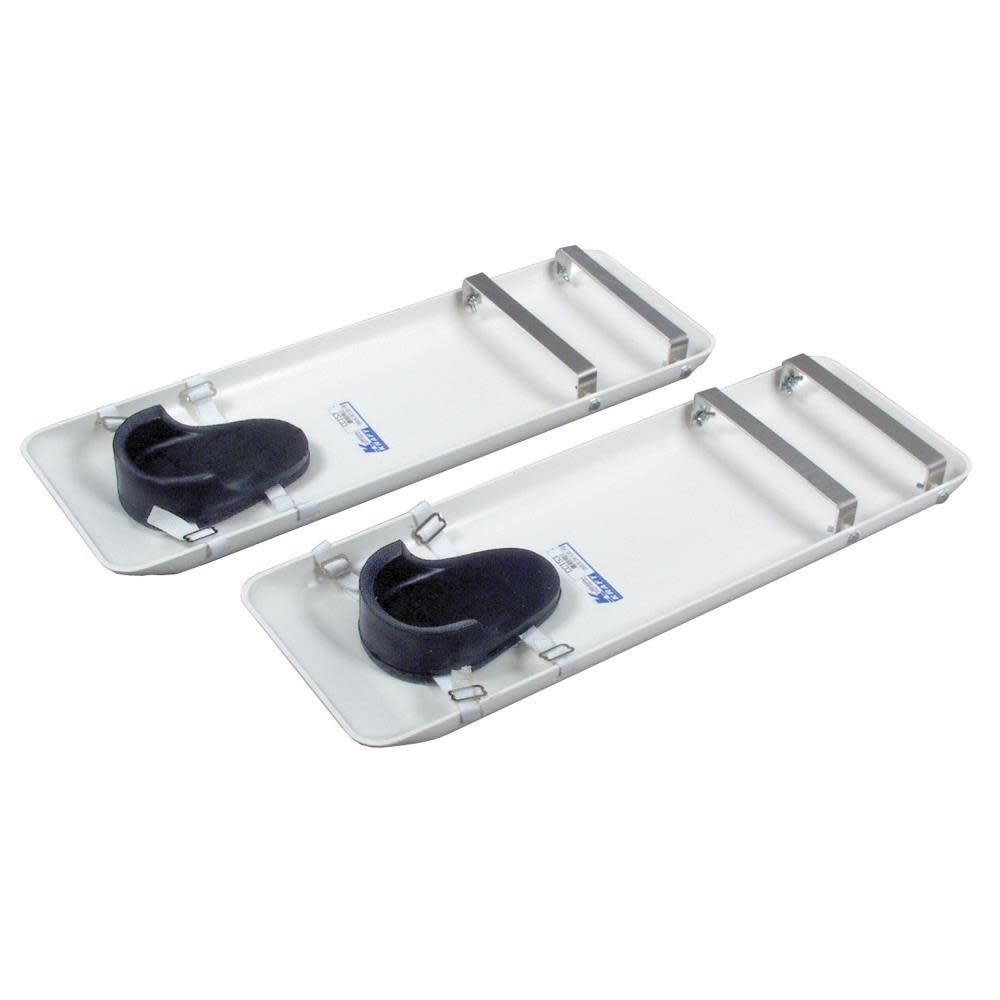 Kraft Tool Co 30 In. x 10 In. Polystyrene Concrete Sliders (Pair) - Flockneti