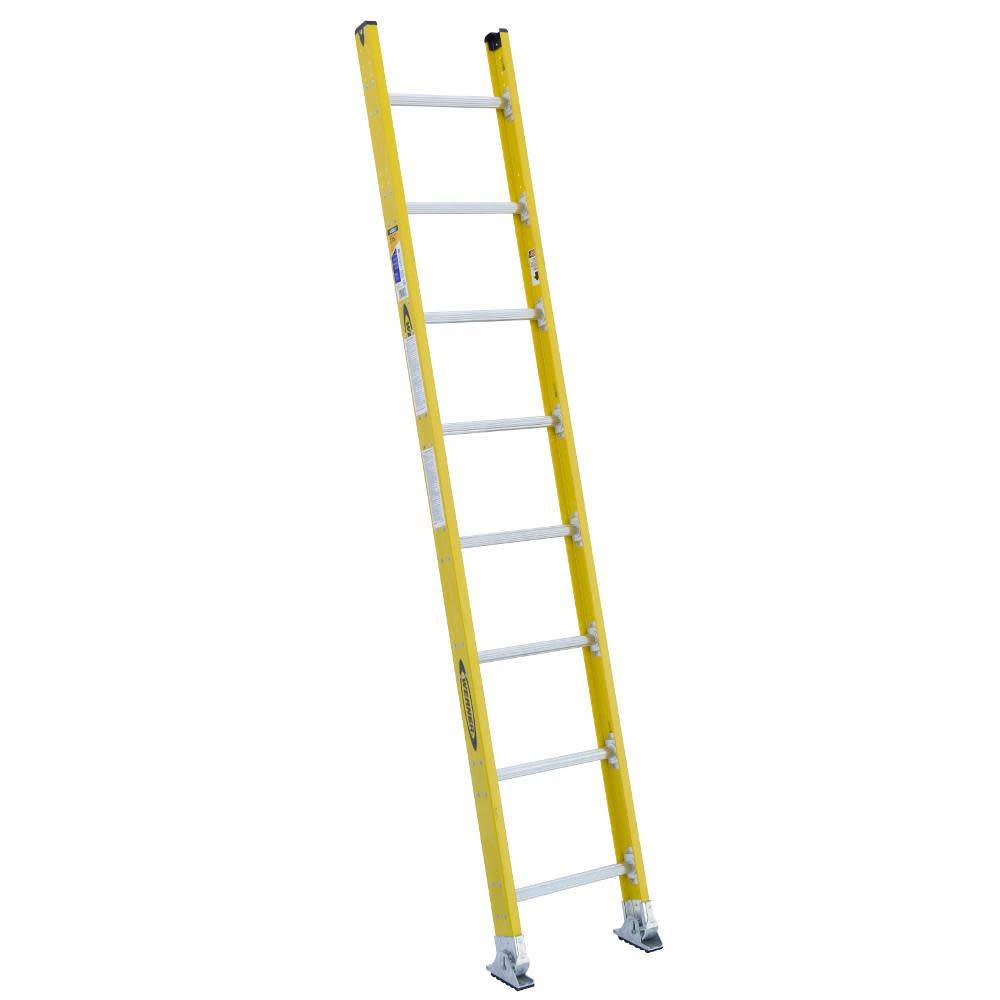 Werner 8 Ft. Fiberglass Type IAA Straight Ladder - Flockneti
