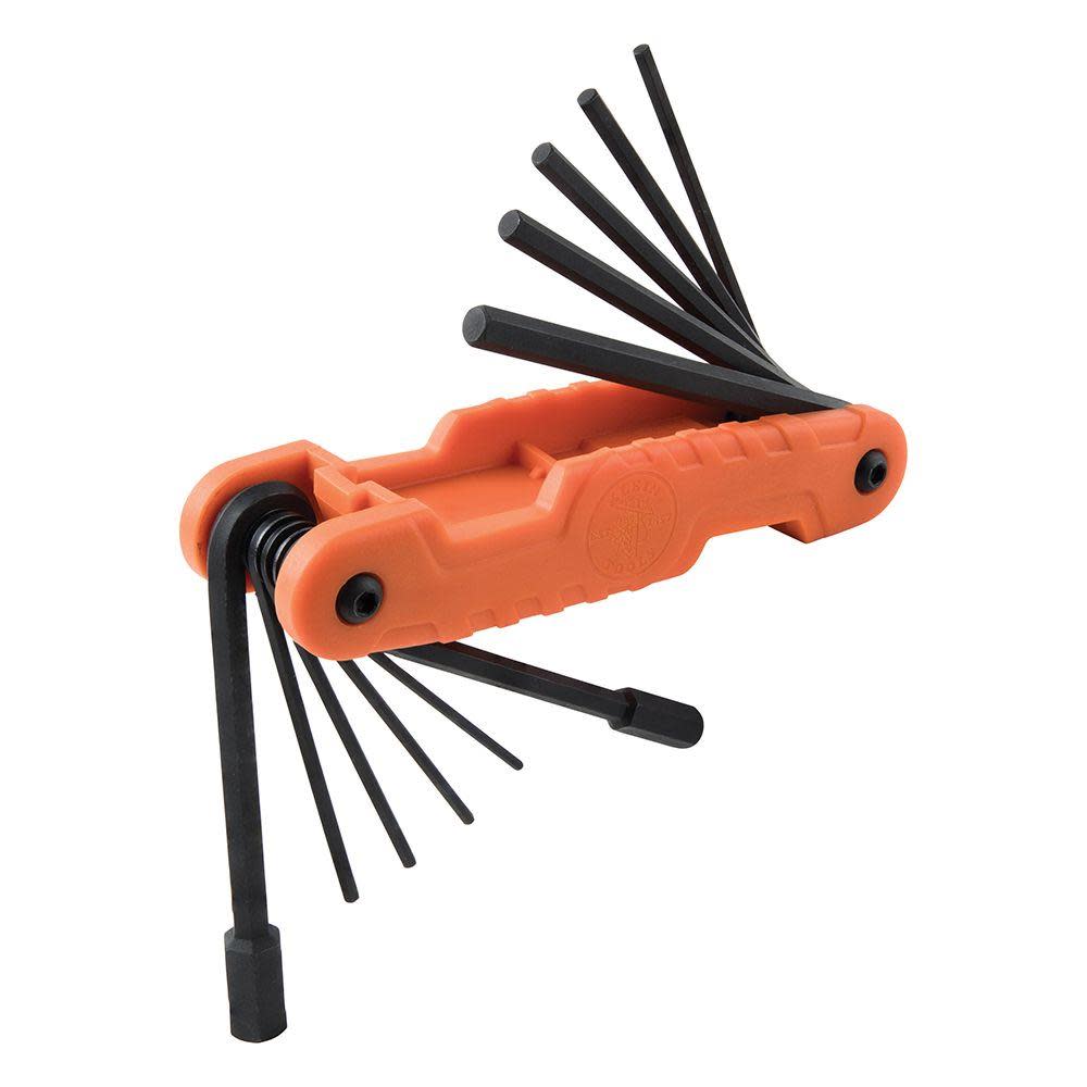 Klein Tools Pro Folding Hex Key Set - Flockneti
