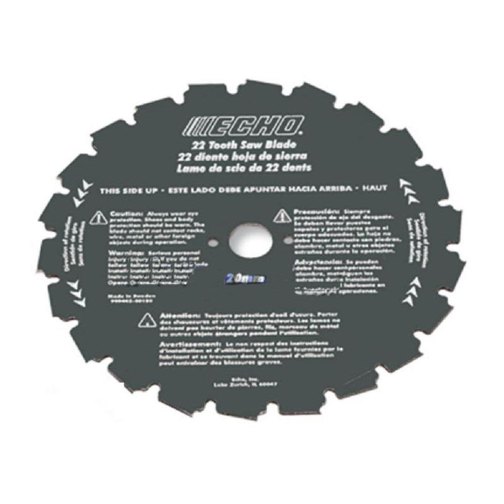 Echo 22 Tooth 22mm Blade - Flockneti