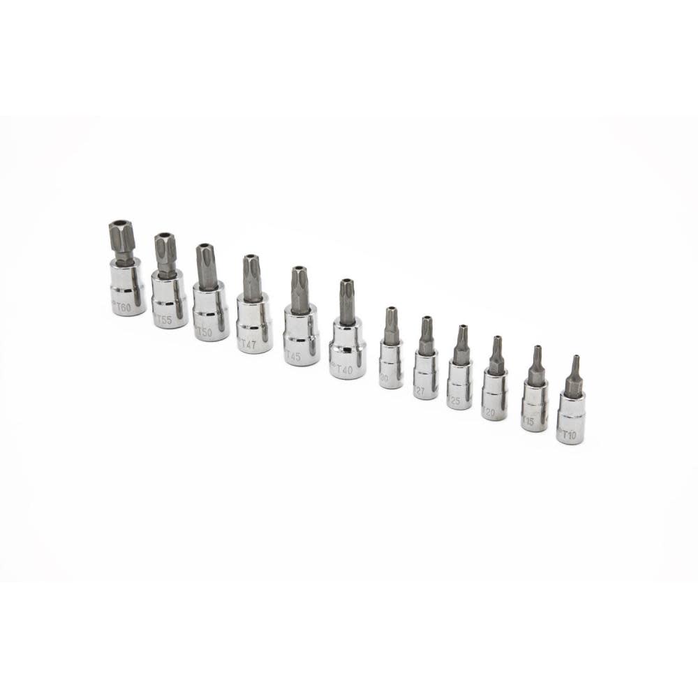 Crescent 12 pc. Bit Socket Set Tamper Proof - Flockneti