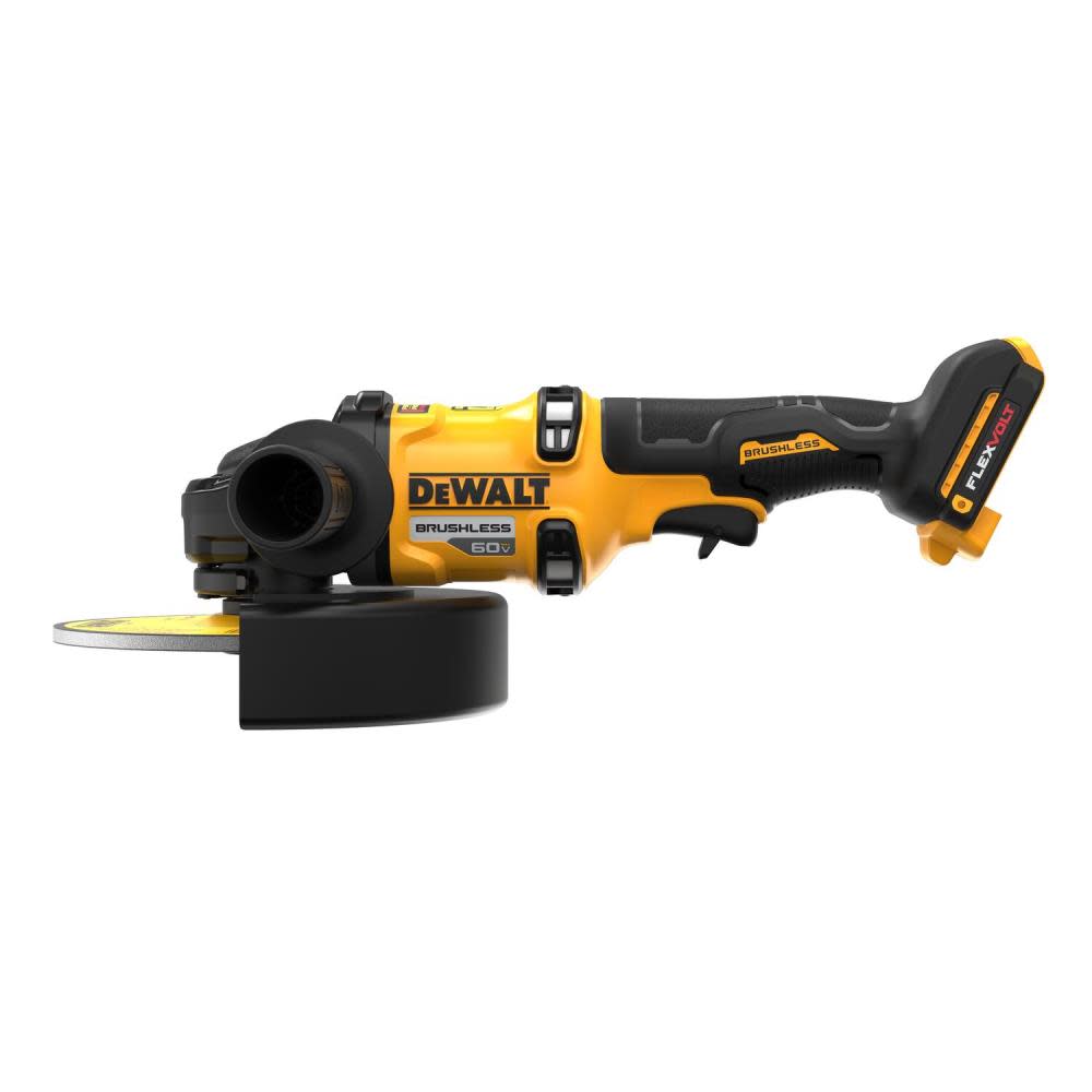 DEWALT 60V MAX Grinder with Kickback Brake 7″ Bare Tool - Flockneti