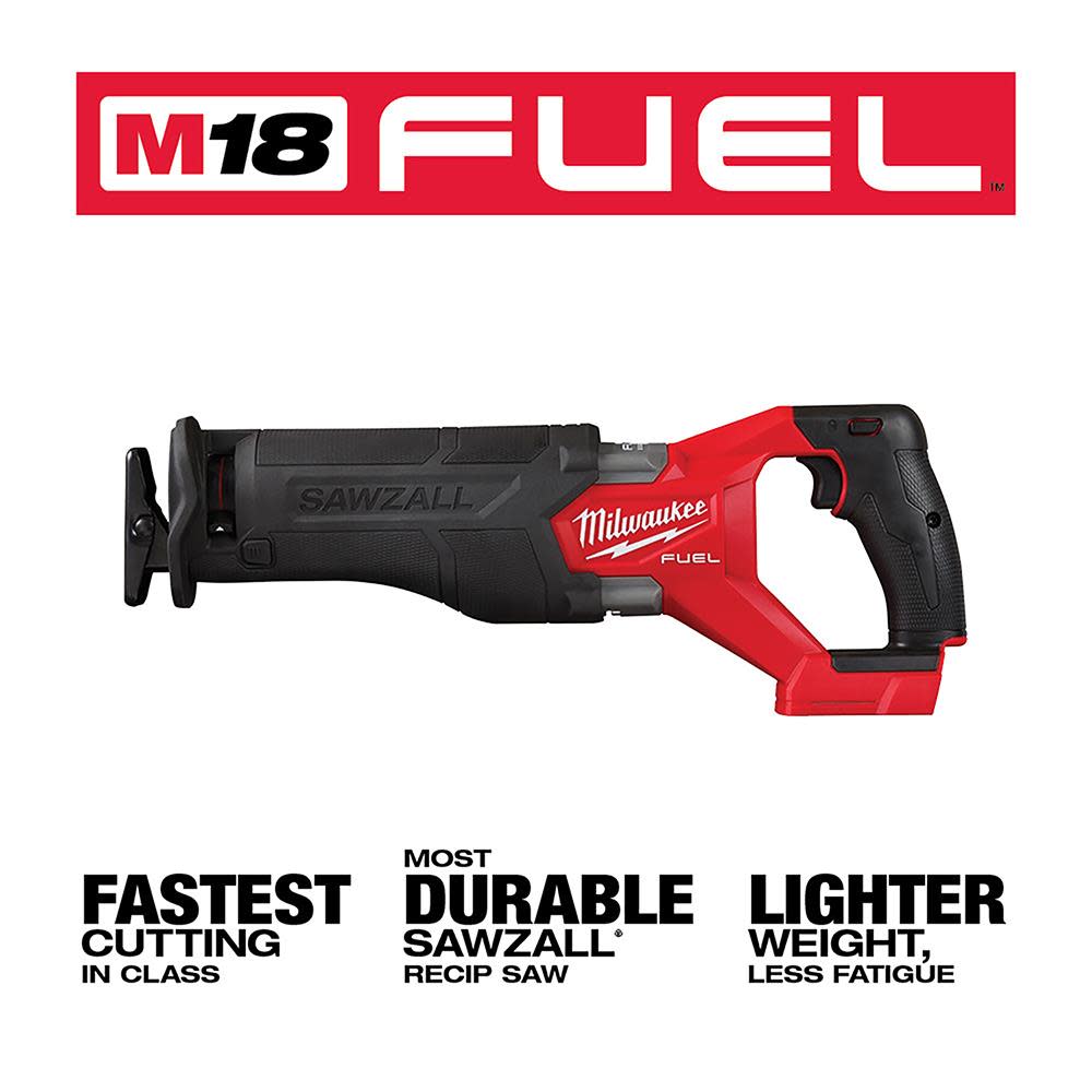 Milwaukee M18 FUEL SAWZALL Reciprocating Saw Bare Tool - Flockneti