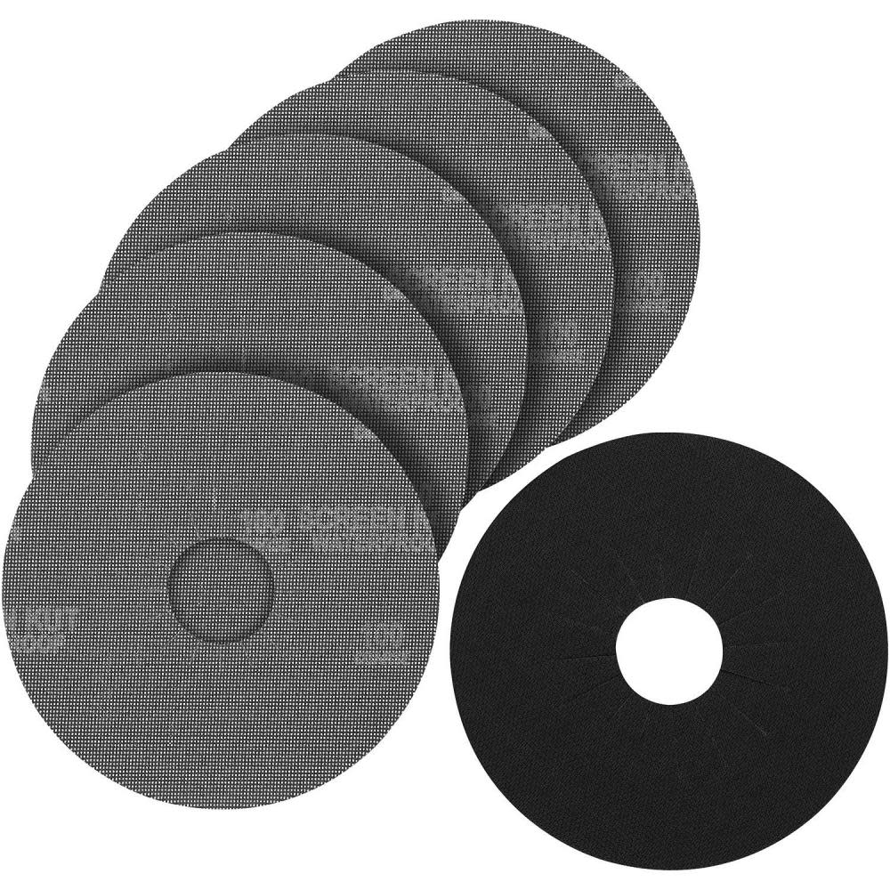 Porter Cable 9 In. 80 Grit Hook & Loop Discs (5) - Flockneti
