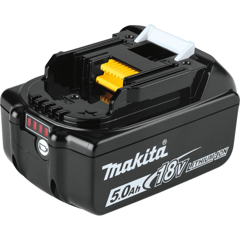Makita 18V LXT Lithium-Ion Battery and Rapid Optimum Charger Starter Pack (5.0Ah) - Flockneti