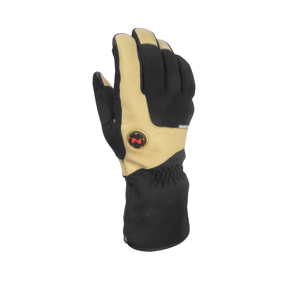 Mobile Warming Blacksmith Heated Work Gloves Unisex 7.4 Volt Light Tan Small - Flockneti