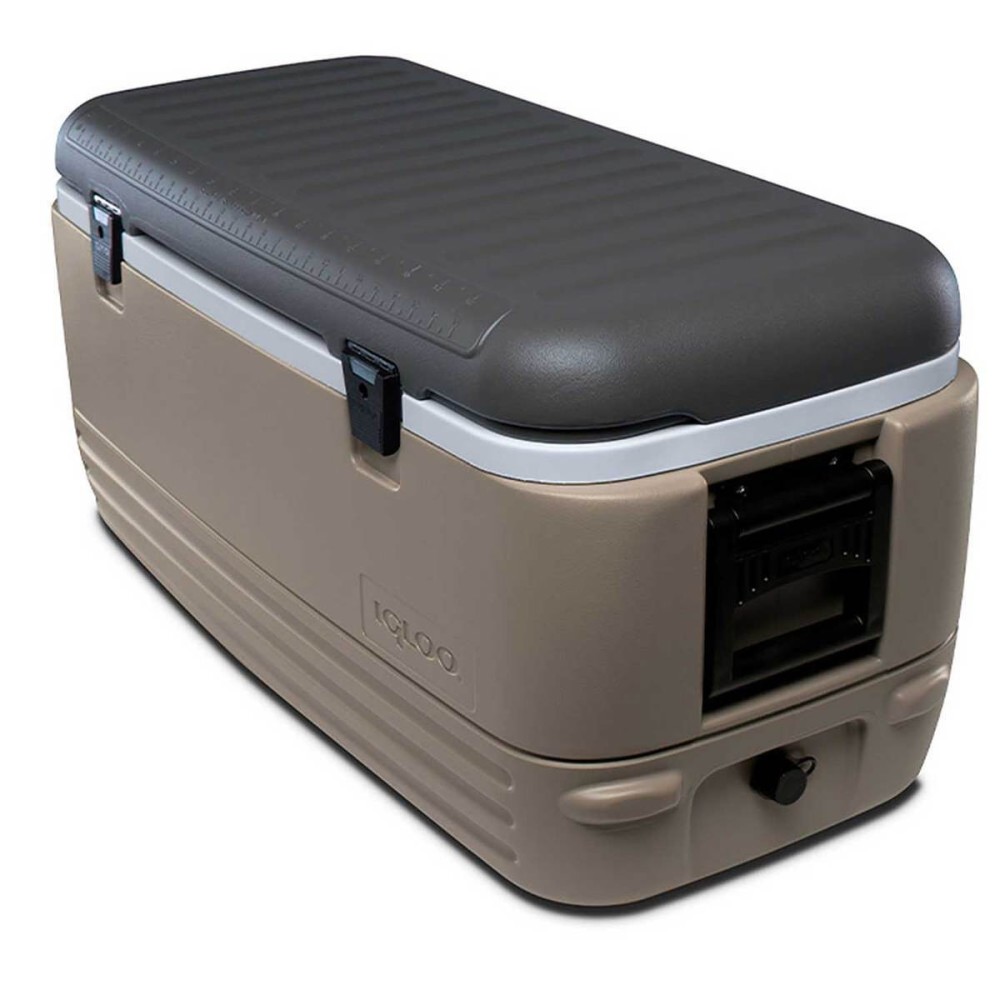 Igloo Sportsman Hard Cooler Sandstone/Carbon 120qt - Flockneti