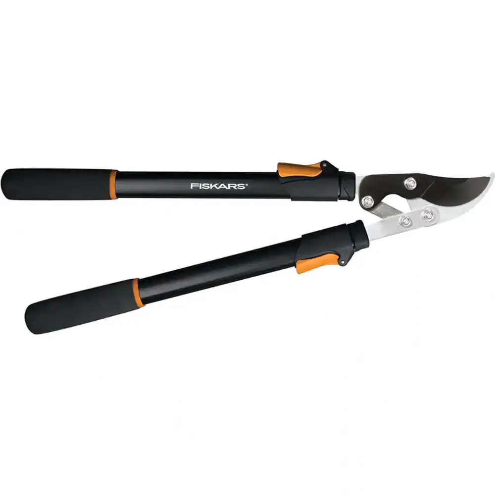 Fiskars Power Level Extendable Bypass Lopper with Softgrip Handle - Flockneti