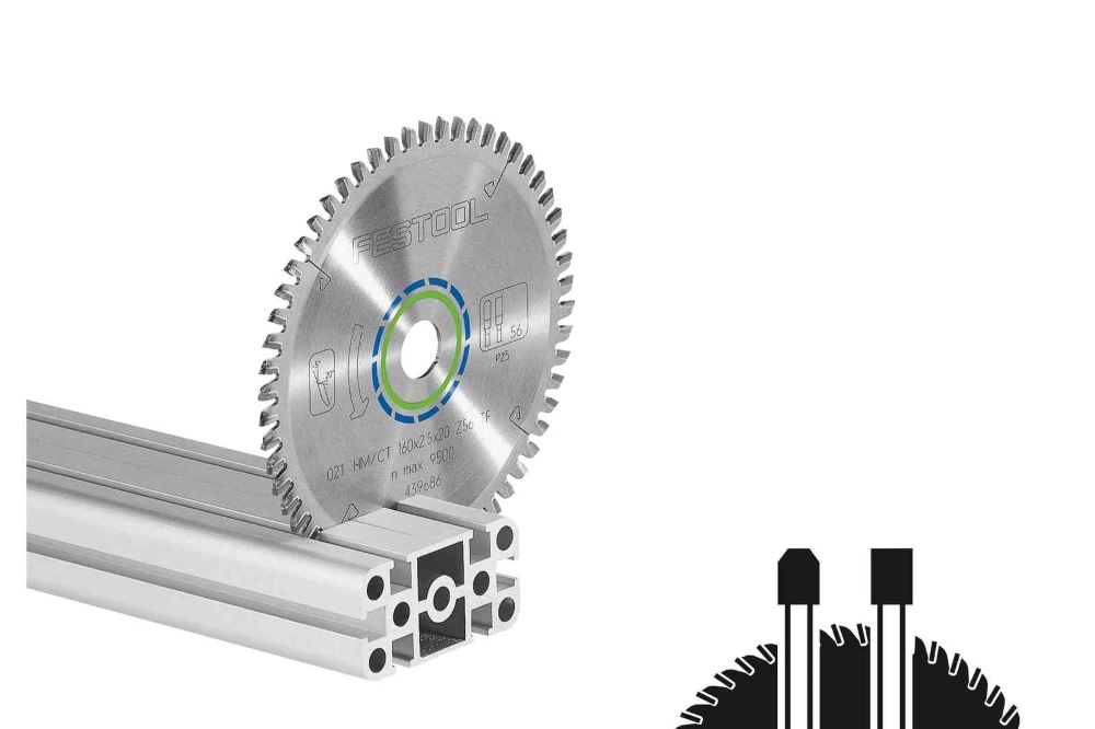 Festool 8 1/2″ Saw Blade Aluminum/Plastics for KS 60 or KSC 60 - Flockneti
