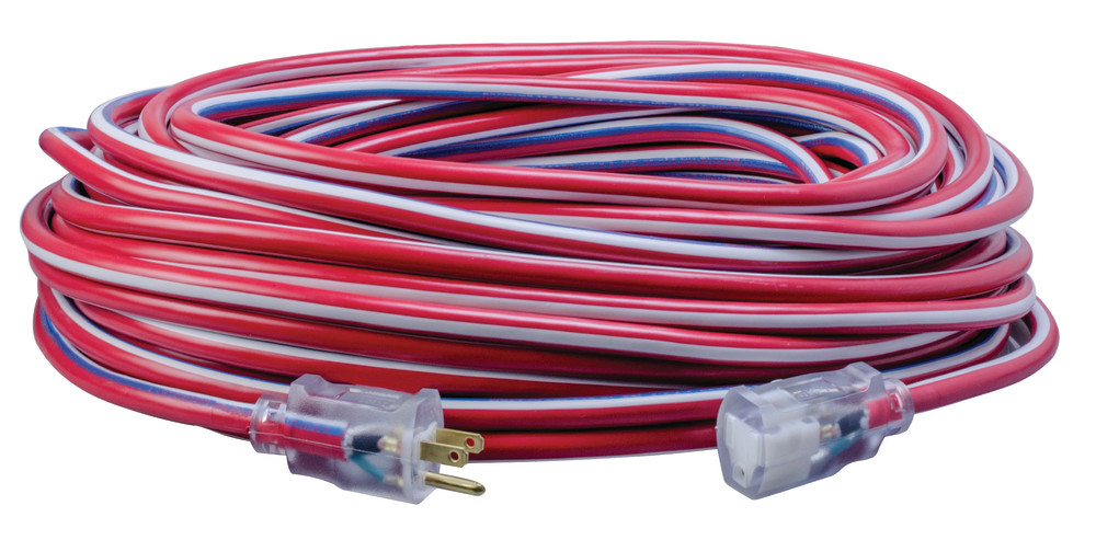 Southwire Extension Cord Lighted End Contractor Grade 12/3 100′ - Flockneti
