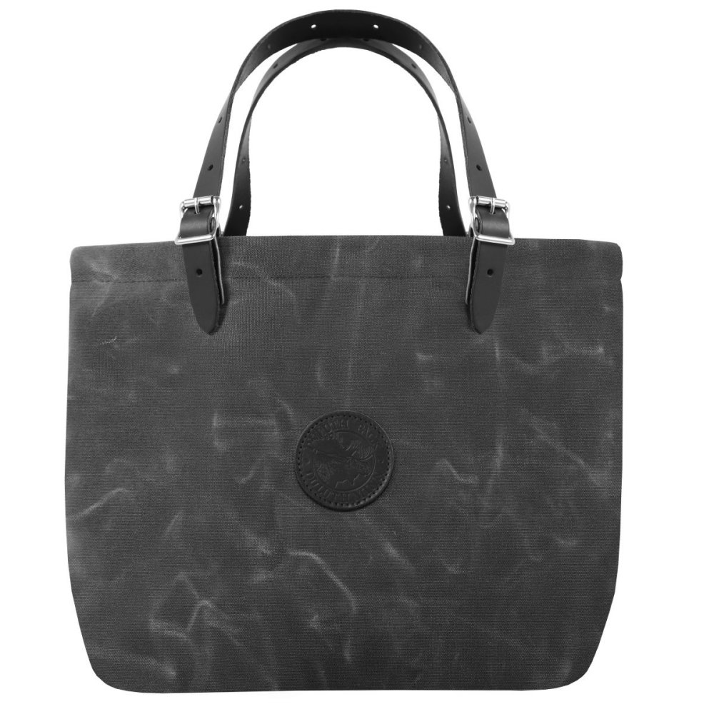 Duluth Pack 33 Liters Capacity Wax Grey Market Tote - Flockneti