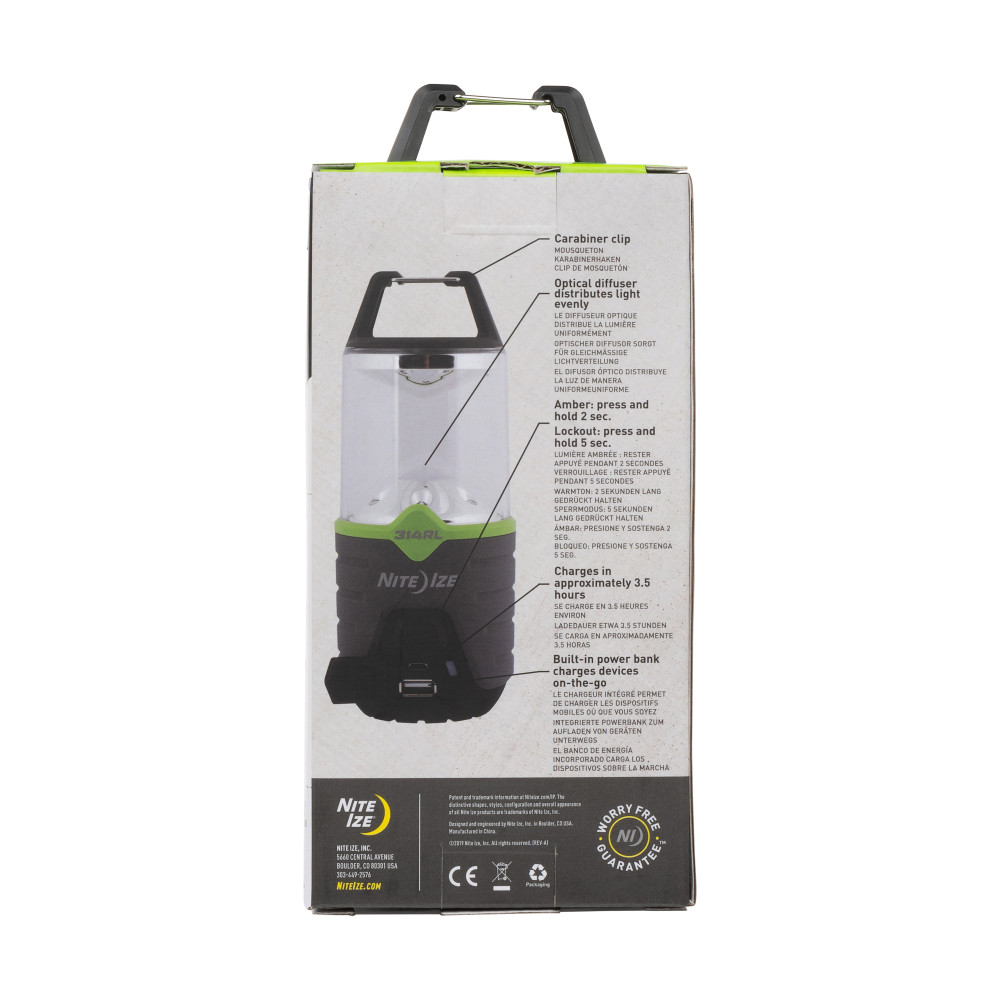 Nite Ize Radiant 314 Lantern Rechargeable - Flockneti