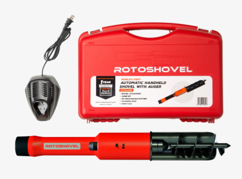Rotoshovel Powered Shovel - Flockneti