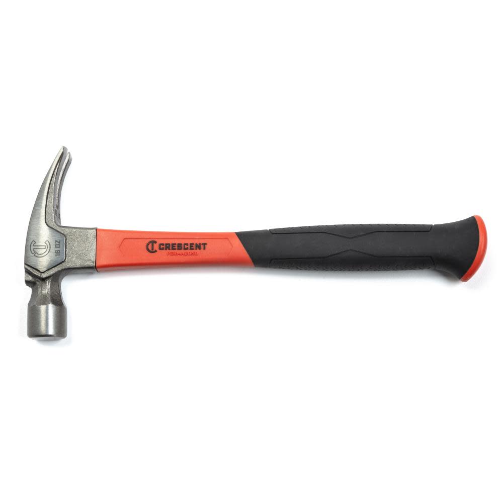 Crescent Rip Claw Hammer with Fiberglass Handle 16oz - Flockneti
