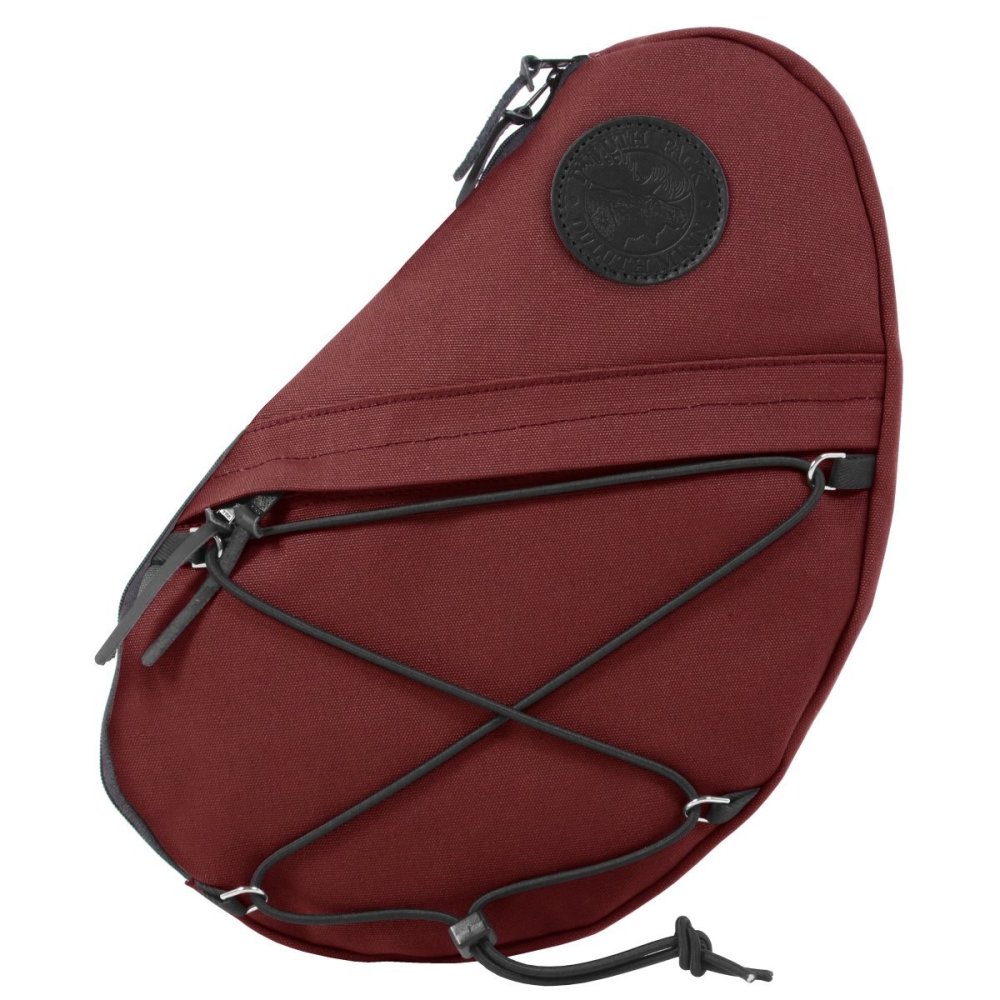 Duluth Pack 16 Liter Capacity Burgundy Port City Sling Pack - Flockneti