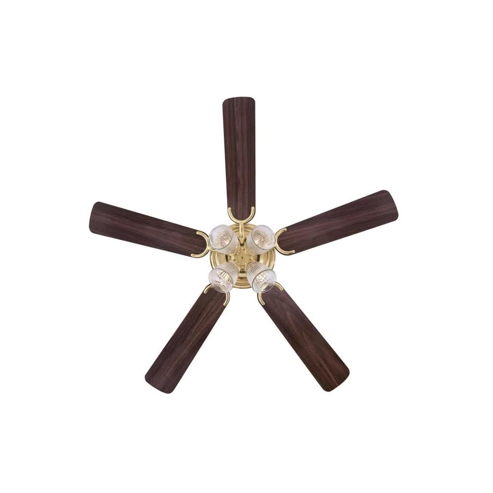 Westinghouse 52″ Contempra IV Brass LED Indoor Ceiling Fan - Flockneti
