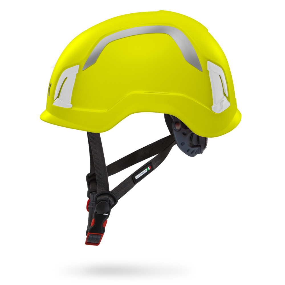 KASK America ZENITH HI VIZ Work/Rescue Helmet – Yellow Fluo - Flockneti