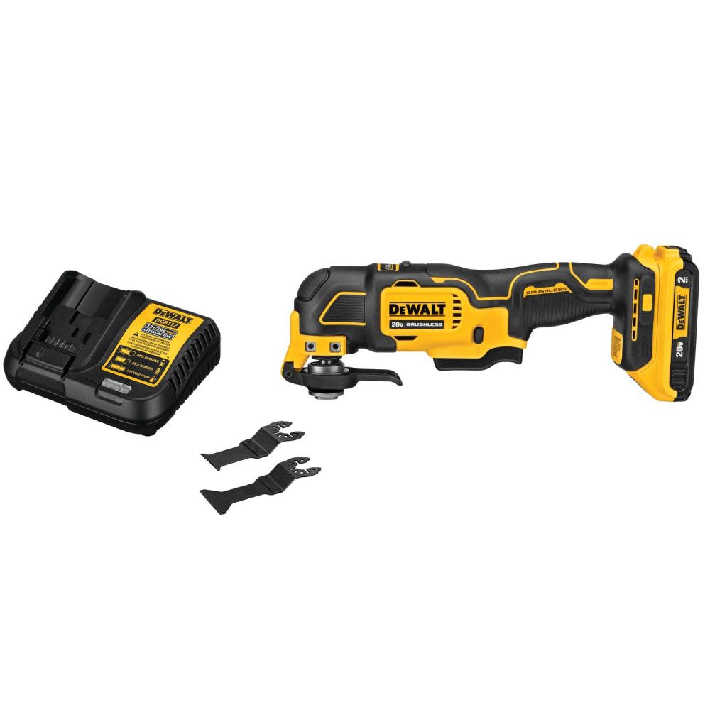 DEWALT ATOMIC 20V MAX* Brushless Cordless Oscillating Multi-Tool Kit - Flockneti