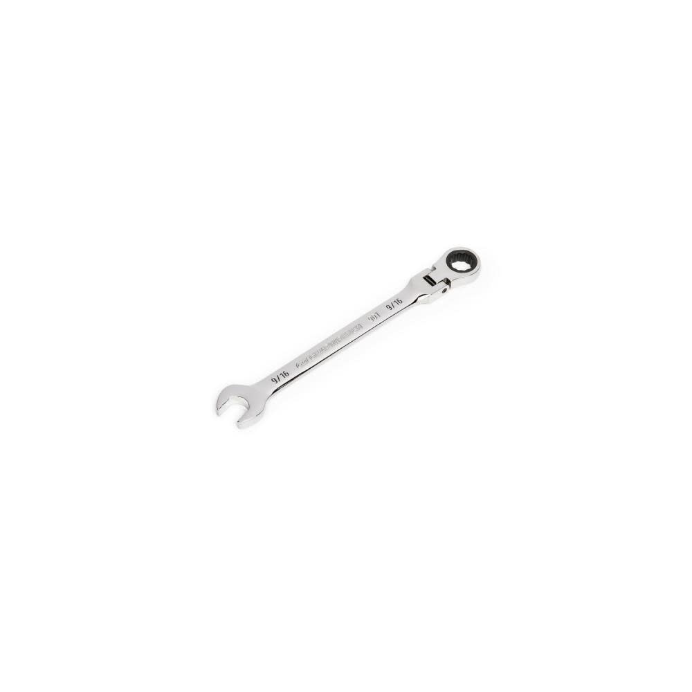 GEARWRENCH 9/16″ 90T 12 Point Flex Head Ratcheting Combination Wrench - Flockneti