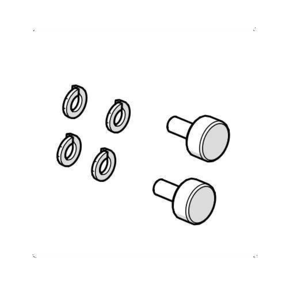 Tranzsporter TP250 & TP400 Carriage Side Guide Kit - Flockneti