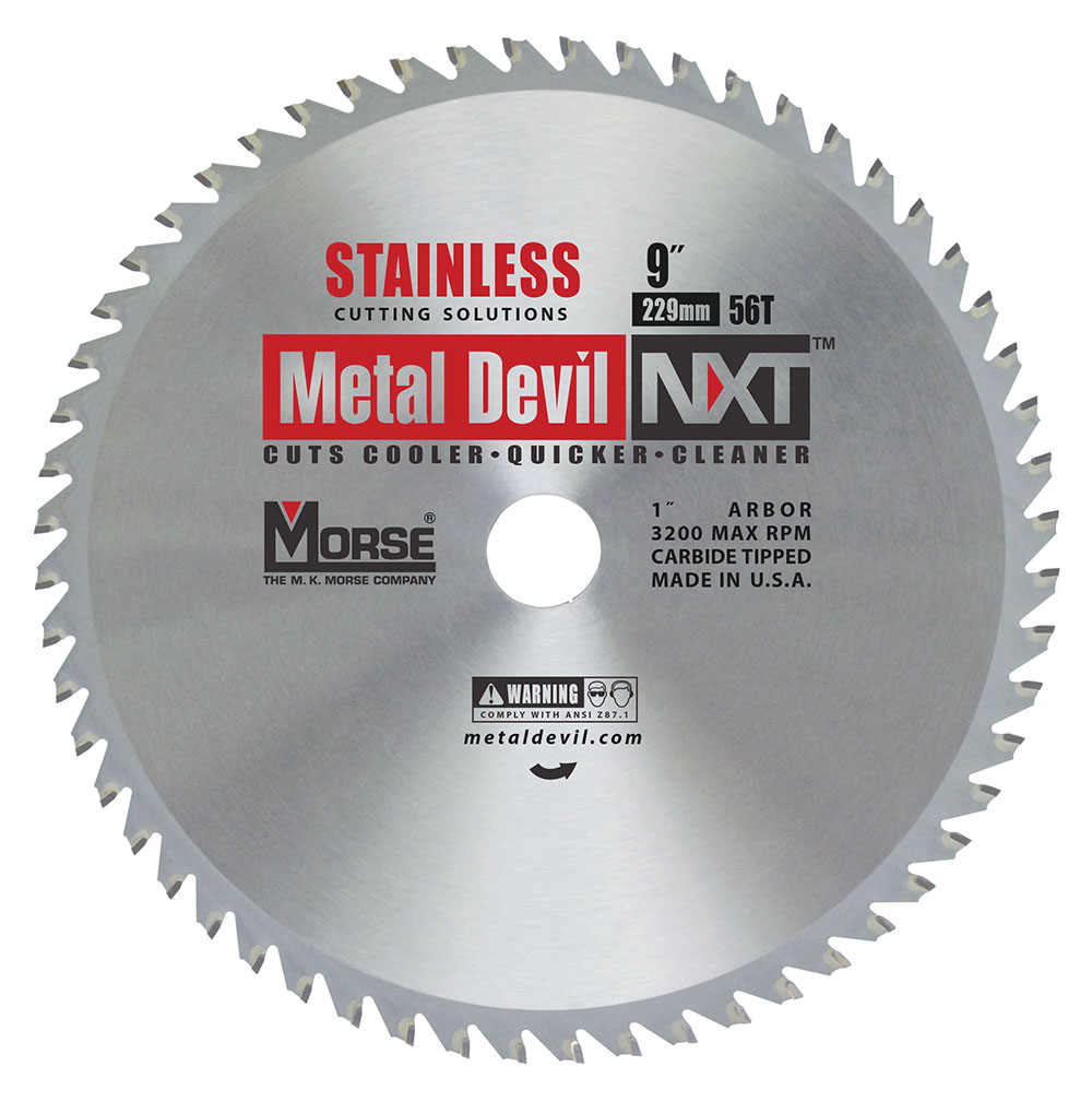 MK Morse Metal Devil NXT Circular Saw Blade 9″ Stainless Steel - Flockneti