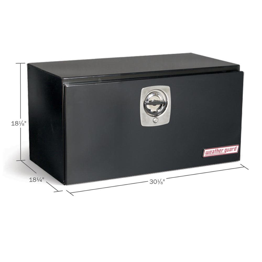 Weather Guard Underbed Box Steel Standard 5.6 cu ft - Flockneti