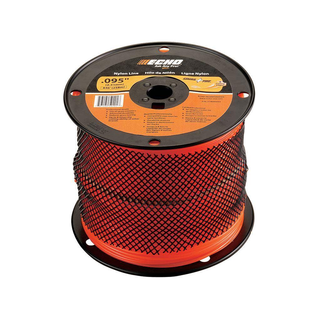 Echo Cross-Fire .095 3 Lb Spool - Flockneti