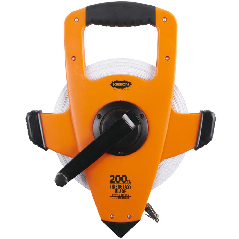 Keson 200 ft. Speed Rewind Open Reel Fiberglass Tape - Flockneti