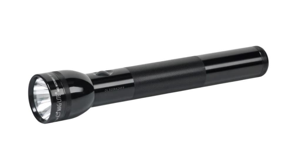 Maglite Flashlight LED 3 Cell D Black Aluminum - Flockneti