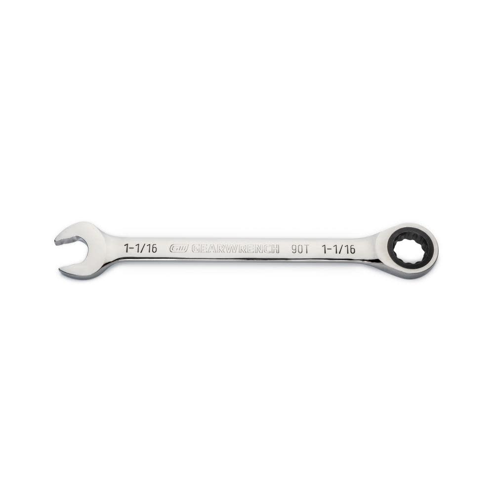 GEARWRENCH 1-1/16″ 90T 12 Point Ratcheting Combination Wrench - Flockneti