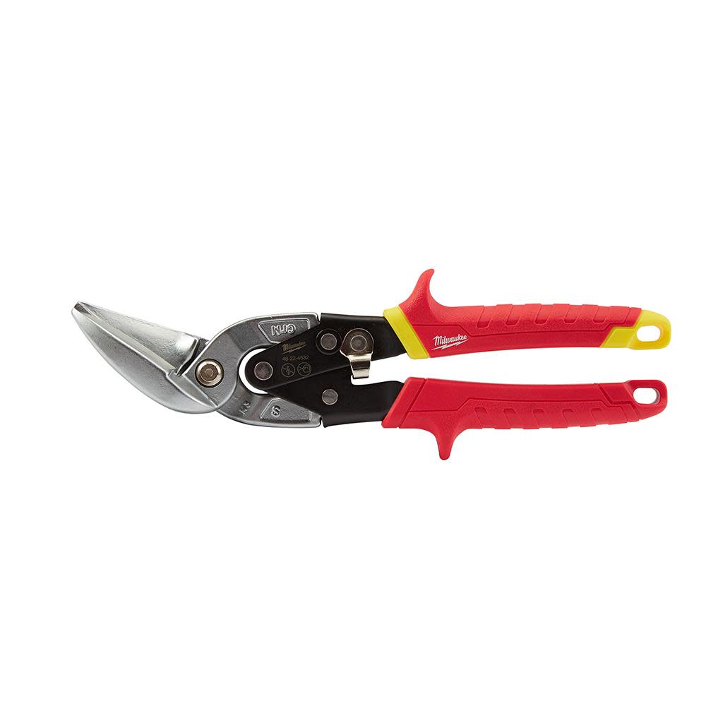 Milwaukee Straight Cut Offset Aviation Snips - Flockneti
