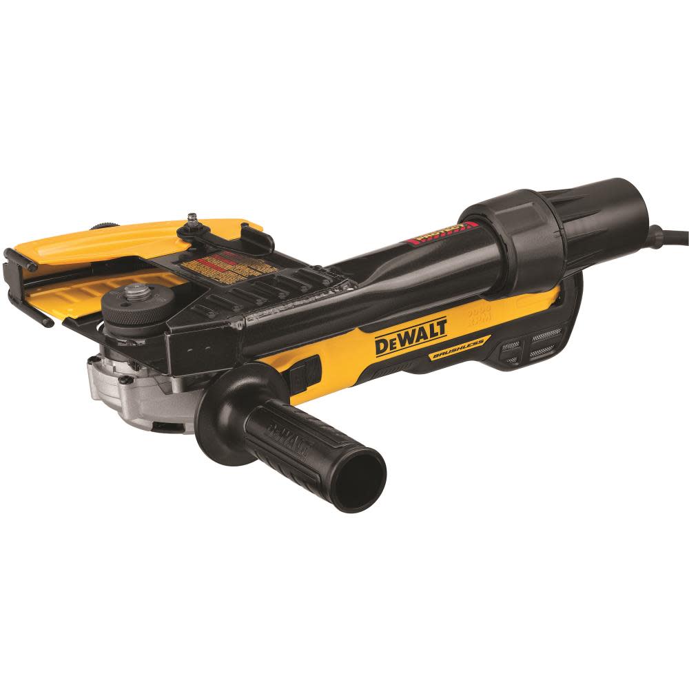 DEWALT 5″ / 6″ Small Angle Grinder Slide with Tuckpointing Shroud - Flockneti