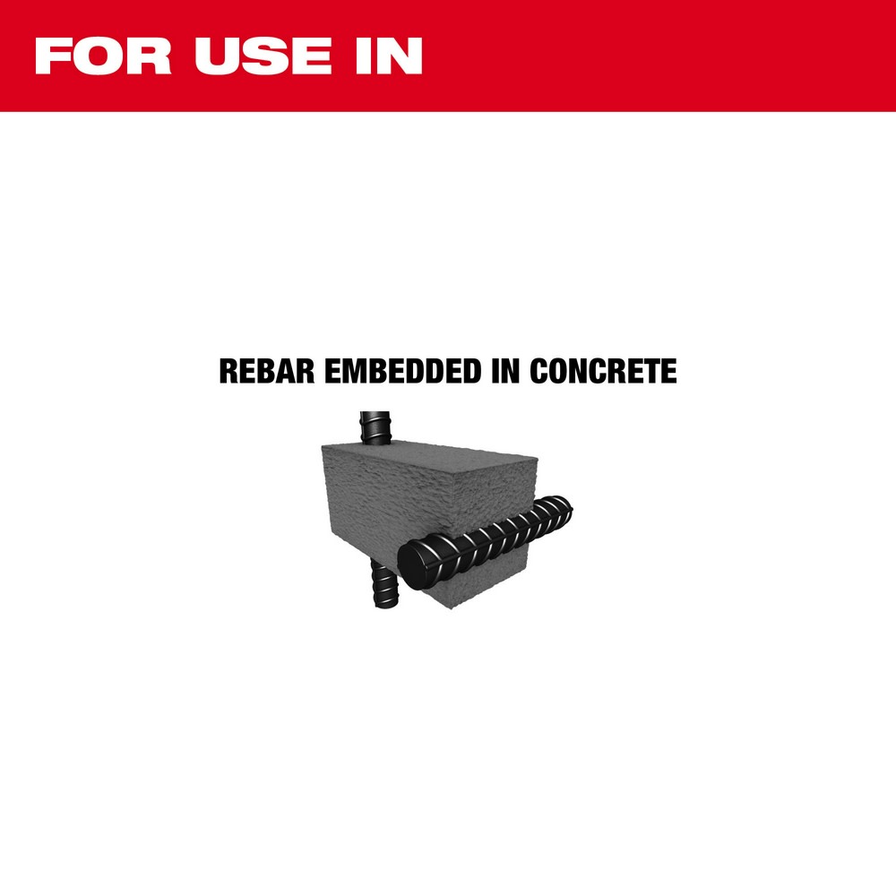 Milwaukee Straight Shank 1 1/8″ X 12″ Rebar Cutter - Flockneti