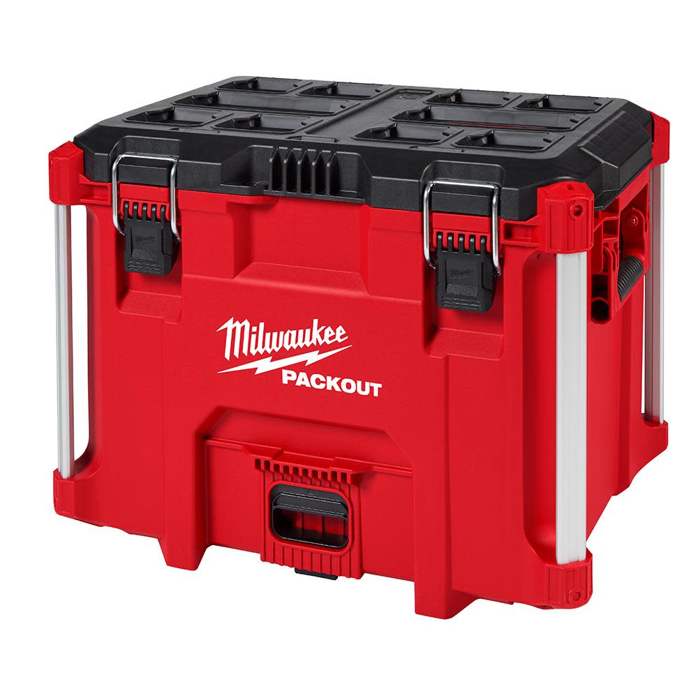 Milwaukee PACKOUT XL Tool Box 2 Drawer Tool Box Dolly Bundle - Flockneti
