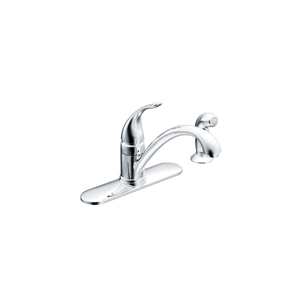 Moen Torrance Kitchen Faucet Chrome 1 Handle Low Arc - Flockneti