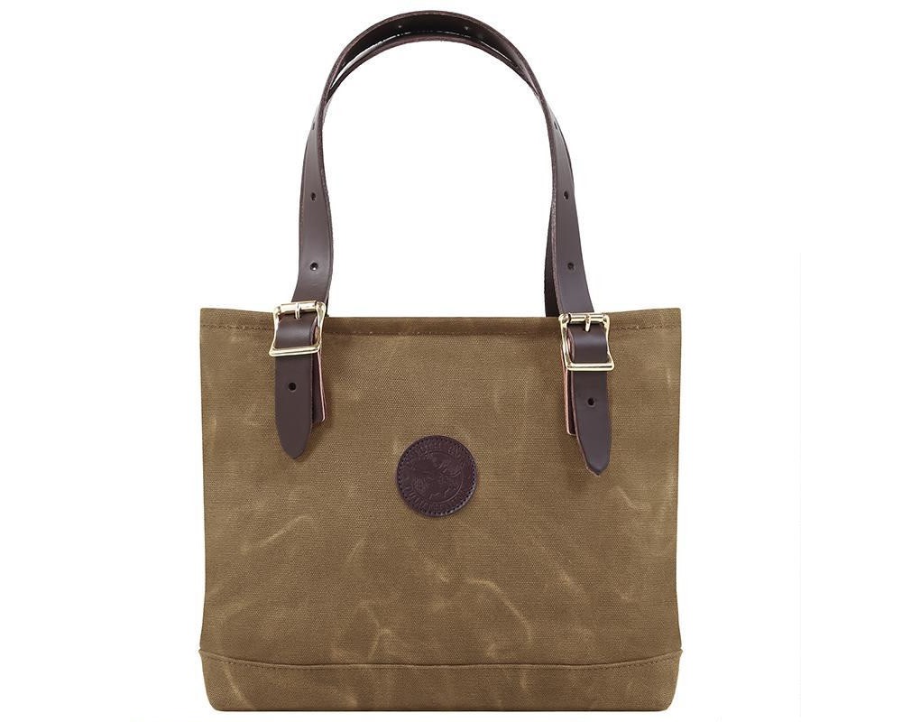 Duluth Pack 9 Liters Capacity Waxed Khaki Lakewalk Tote - Flockneti