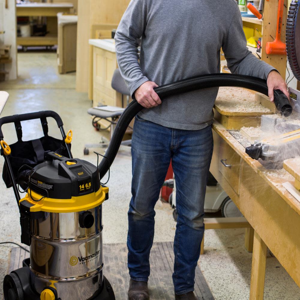 Vacmaster 14 Gallon Professional Wet/Dry Vac Beast Series - Flockneti