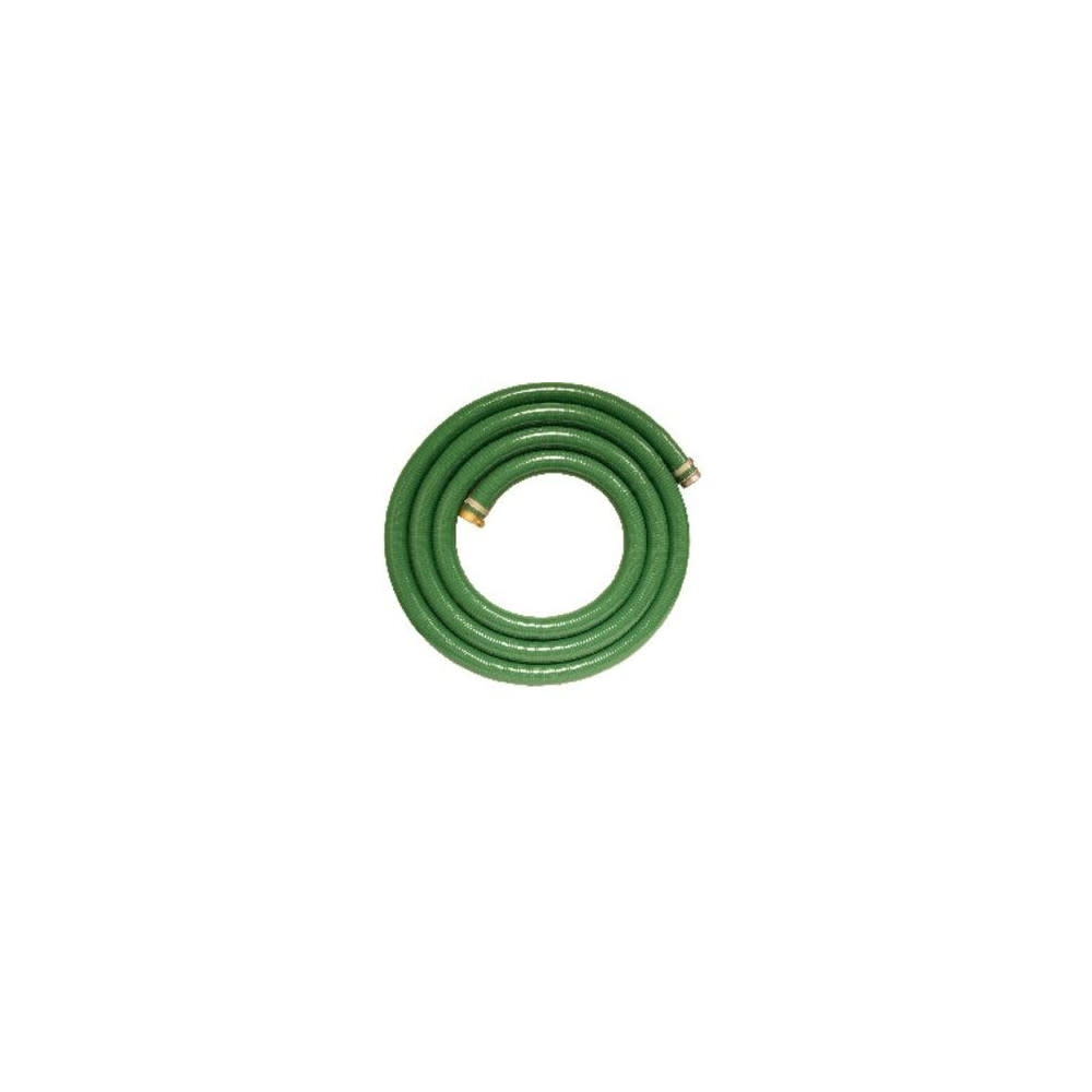 Dakota Hose 3 In. x 3.42 In. x 20 Ft. Green PVC Discharge or Suction Hose - Flockneti