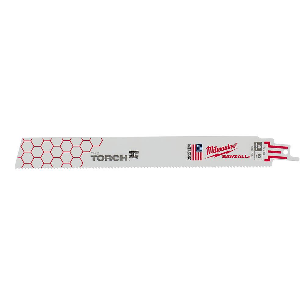 Milwaukee 9 in. 10 TPI THE TORCH SAWZALL Blade 25PK - Flockneti