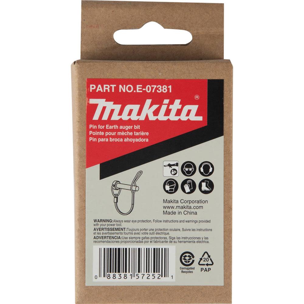 Makita Earth Auger Pin - Flockneti