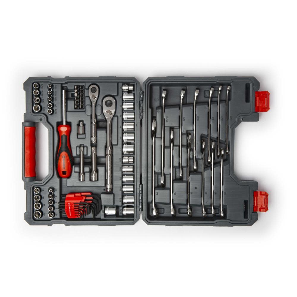 Crescent 1/4″ & 3/8″ Drive Mechanics Tool Set 70pc - Flockneti