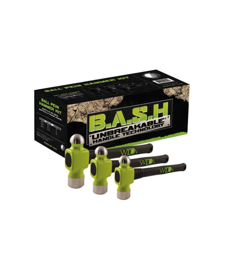 Wilton BASH Ball Pein Kit 3pc - Flockneti