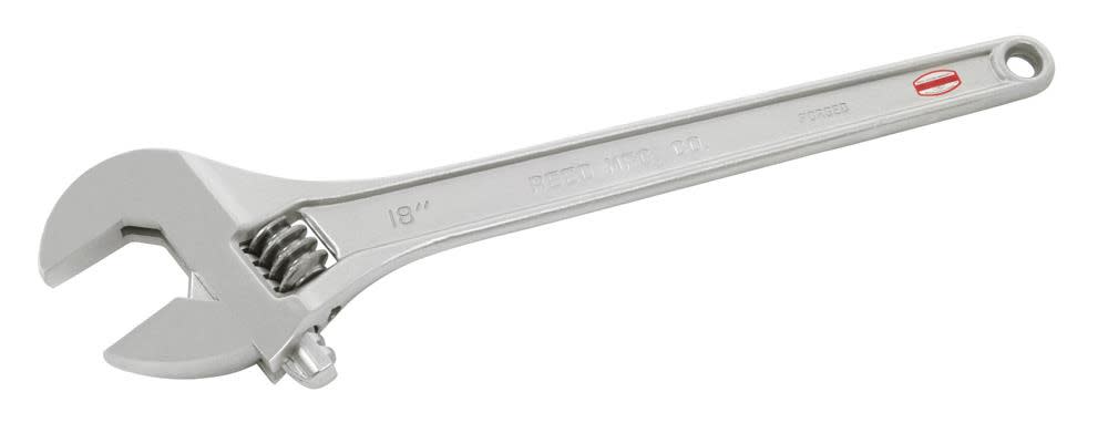 Reed Mfg Adjustable Wrench Chrome 24 In. - Flockneti