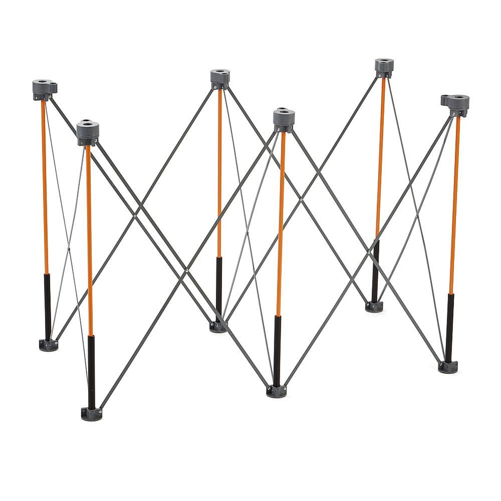 Bora Portamate Tall Centipede Workstand 2ft x 4ft x 36in Tall Unit 4 X-Cups 2 Quick Clamps with Bag - Flockneti